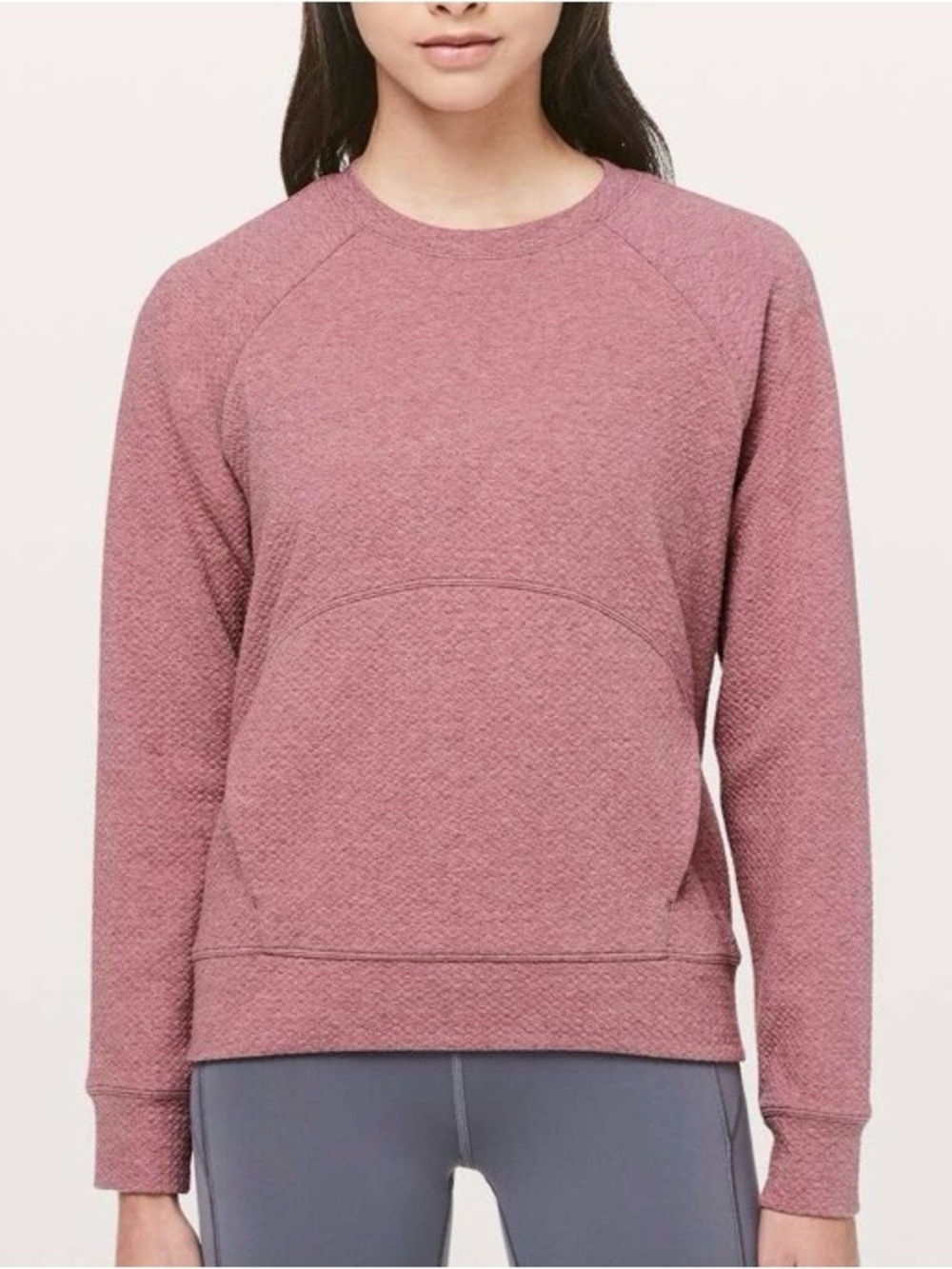 Lululemon Catch A Moment Crew
Heathered So Merlot / So Merlot 6